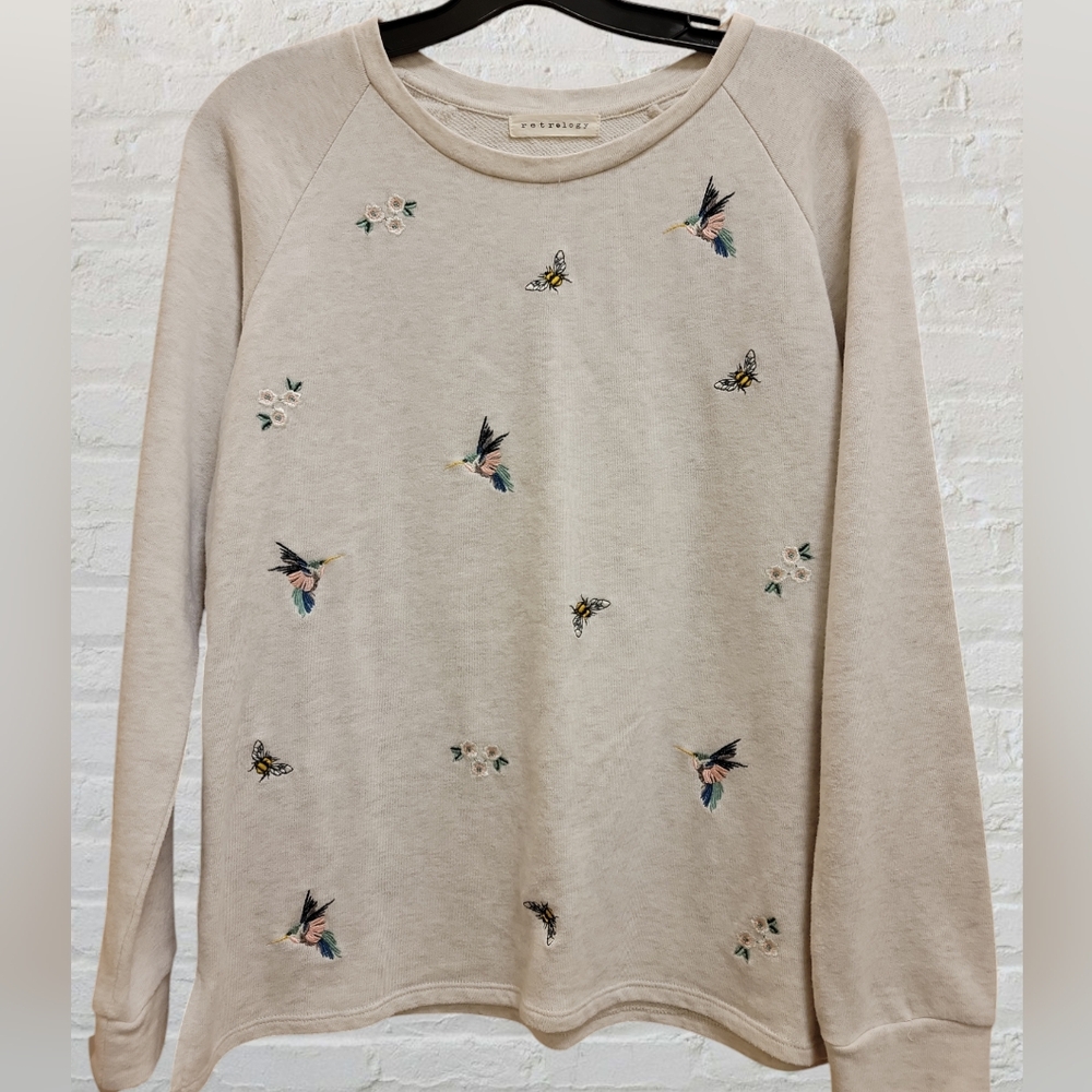 Retrology Embroidered Top Size Large - Picture 8 of 8